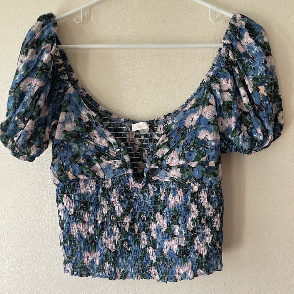 Crop top floral